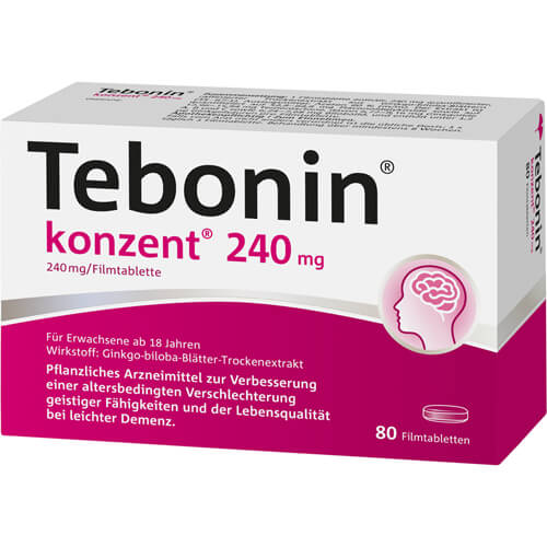 TEBONIN konzent 240 mg Filmtabletten TEBONIN konzent 240 mg Filmtabletten