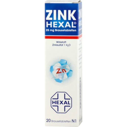 ZINK HEXAL Brausetabletten ZINK HEXAL Brausetabletten