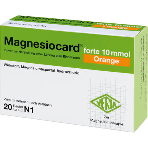 MAGNESIOCARD forte 10 mmol Orange Plv.z.H.e.L.z.E. MAGNESIOCARD forte 10 mmol Orange Plv.z.H.e.L.z.E.