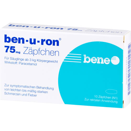 BEN-U-RON 75 mg Suppositorien BEN-U-RON 75 mg Suppositorien