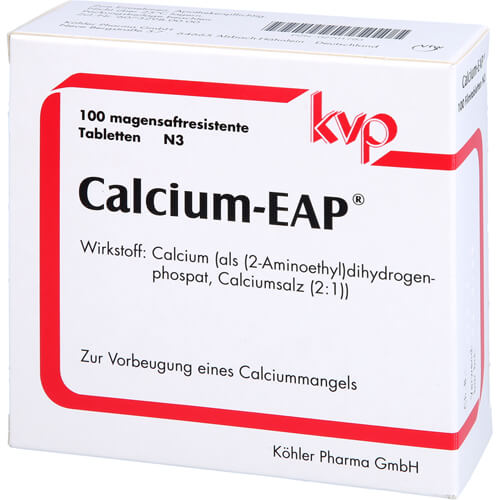 CALCIUM EAP magensaftresistente Tabletten CALCIUM EAP magensaftresistente Tabletten