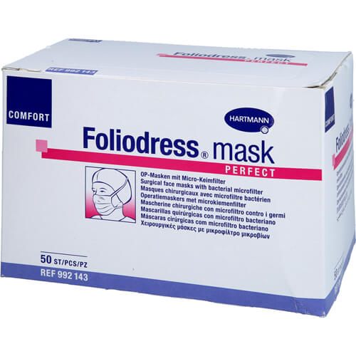 FOLIODRESS mask Comfort perfect OP-Maske grün FOLIODRESS mask Comfort perfect OP-Maske grün