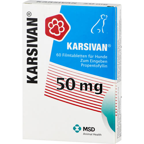 KARSIVAN 50 Filmtabletten f.Hunde KARSIVAN 50 Filmtabletten f.Hunde