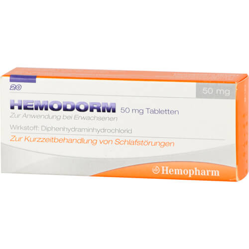 HEMODORM 50 mg Einschlaftabletten HEMODORM 50 mg Einschlaftabletten