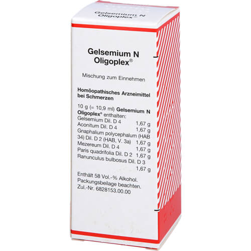 GELSEMIUM N Oligoplex Liquidum GELSEMIUM N Oligoplex Liquidum