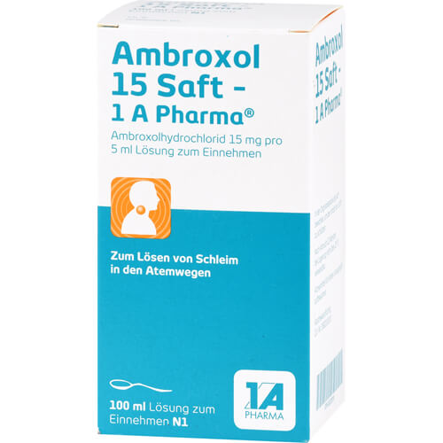AMBROXOL 15 Saft-1A Pharma AMBROXOL 15 Saft-1A Pharma