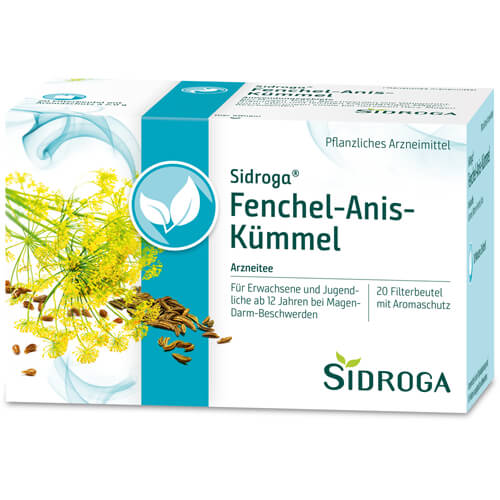 SIDROGA Fenchel Anis Kümmel Tee Filterbeutel SIDROGA Fenchel Anis Kümmel Tee Filterbeutel