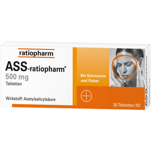 ASS-ratiopharm 500 mg Tabletten ASS-ratiopharm 500 mg Tabletten