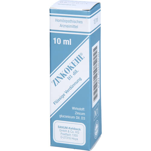 ZINKOKEHL D 3 Tropfen ZINKOKEHL D 3 Tropfen