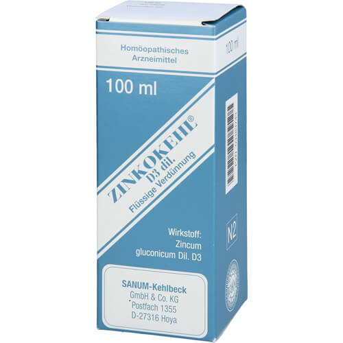 ZINKOKEHL D 3 Tropfen ZINKOKEHL D 3 Tropfen