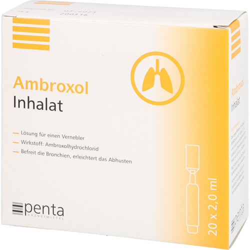 AMBROXOL Inhalat Lösung für einen Vernebler AMBROXOL Inhalat Lösung für einen Vernebler