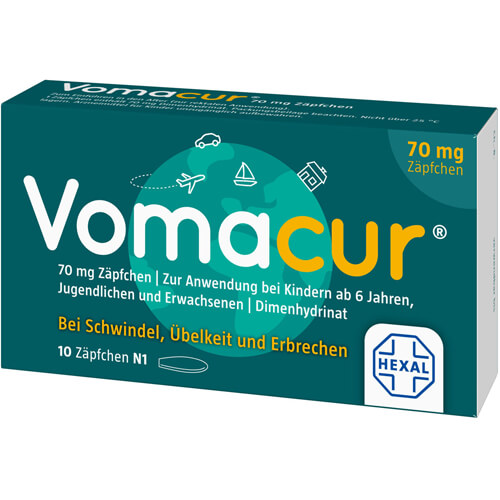 VOMACUR 70 Suppositorien VOMACUR 70 Suppositorien