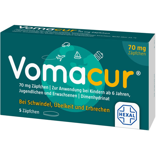 VOMACUR 70 Suppositorien VOMACUR 70 Suppositorien