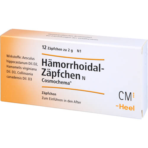 HÄMORRHOIDAL Zäpfchen N Cosmochema HÄMORRHOIDAL Zäpfchen N Cosmochema