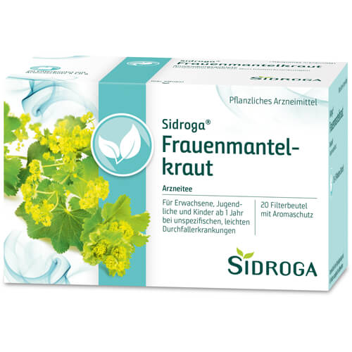 SIDROGA Frauenmantelkraut Tee Filterbeutel SIDROGA Frauenmantelkraut Tee Filterbeutel