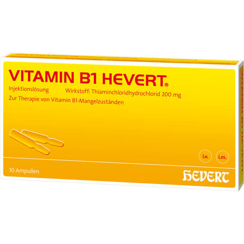 VITAMIN B1 HEVERT Ampullen VITAMIN B1 HEVERT Ampullen