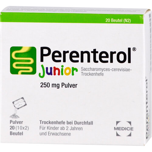 PERENTEROL Junior 250 mg Pulver Btl. PERENTEROL Junior 250 mg Pulver Btl.