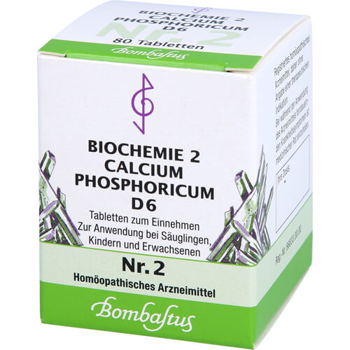 BIOCHEMIE 2 Calcium phosphoricum D 6 Tabletten BIOCHEMIE 2 Calcium phosphoricum D 6 Tabletten