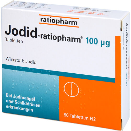 JODID-ratiopharm 100 μg Tabletten JODID-ratiopharm 100 μg Tabletten