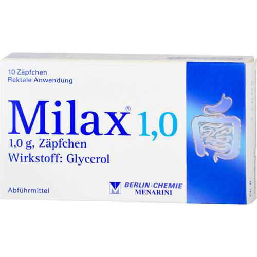MILAX 1,0 Suppositorien MILAX 1,0 Suppositorien