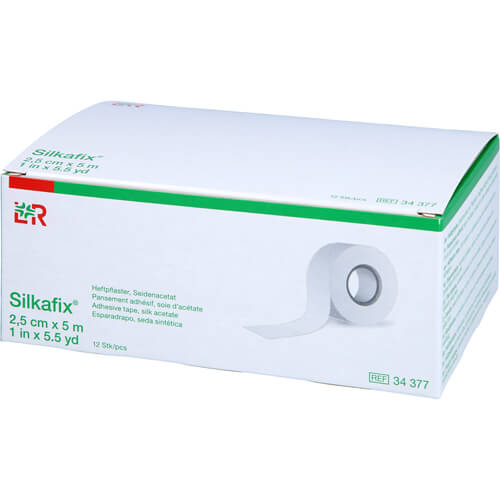 SILKAFIX Heftpfl.2,5 cmx5 m Pappkern SILKAFIX Heftpfl.2,5 cmx5 m Pappkern