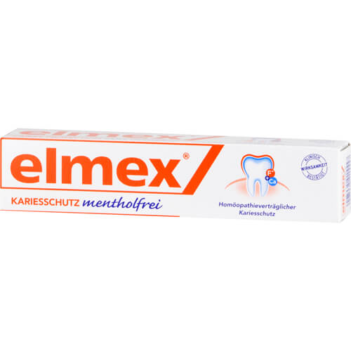 ELMEX mentholfrei Zahnpasta m.Faltschachtel ELMEX mentholfrei Zahnpasta m.Faltschachtel