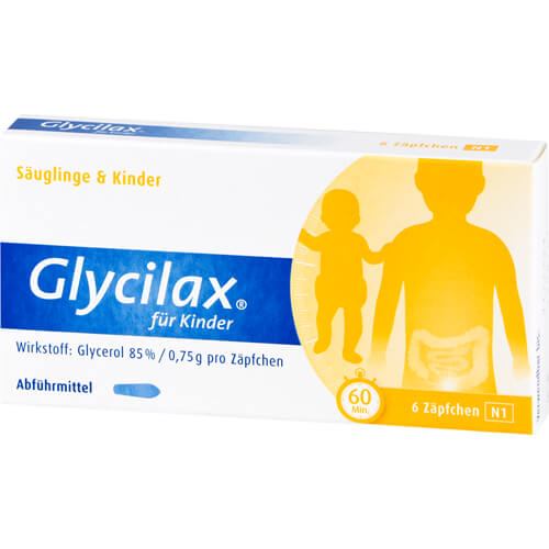GLYCILAX Suppositorien für Kinder GLYCILAX Suppositorien für Kinder