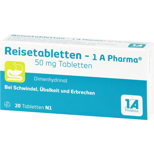 REISETABLETTEN-1A Pharma REISETABLETTEN-1A Pharma