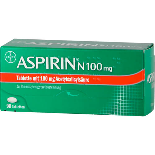 ASPIRIN N 100 mg Tabletten ASPIRIN N 100 mg Tabletten