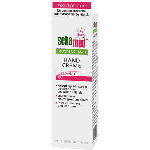 SEBAMED Trockene Haut 5% Urea akut Handcreme SEBAMED Trockene Haut 5% Urea akut Handcreme