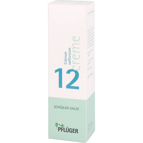 BIOCHEMIE Pflüger 12 Calcium sulfuricum Creme BIOCHEMIE Pflüger 12 Calcium sulfuricum Creme