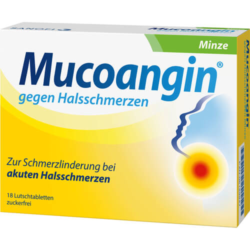 MUCOANGIN Minze 20 mg Lutschtabletten MUCOANGIN Minze 20 mg Lutschtabletten