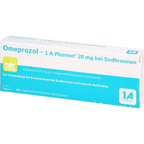 OMEPRAZOL-1A Pharma 20 mg bei Sodbrennen HKM OMEPRAZOL-1A Pharma 20 mg bei Sodbrennen HKM