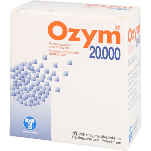 OZYM 20.000 Hartkapseln magensaftr. OZYM 20.000 Hartkapseln magensaftr.