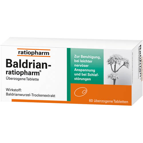 BALDRIAN-RATIOPHARM überzogene Tabletten BALDRIAN-RATIOPHARM überzogene Tabletten