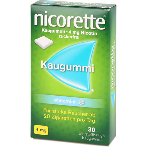 NICORETTE Kaugummi 4 mg whitemint NICORETTE Kaugummi 4 mg whitemint