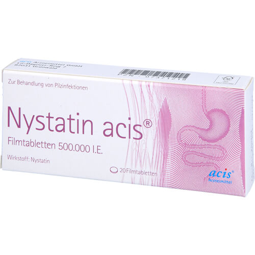 NYSTATIN acis Filmtabletten NYSTATIN acis Filmtabletten