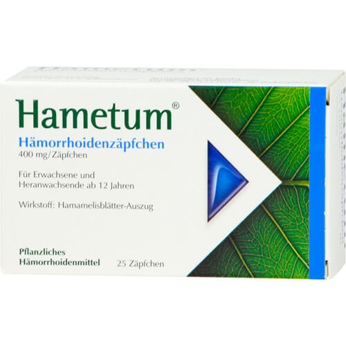 HAMETUM Hämorrhoiden Zäpfchen HAMETUM Hämorrhoiden Zäpfchen