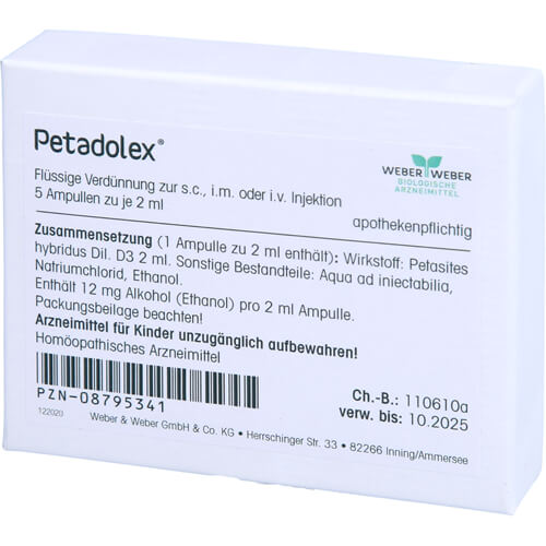 PETADOLEX Ampullen PETADOLEX Ampullen