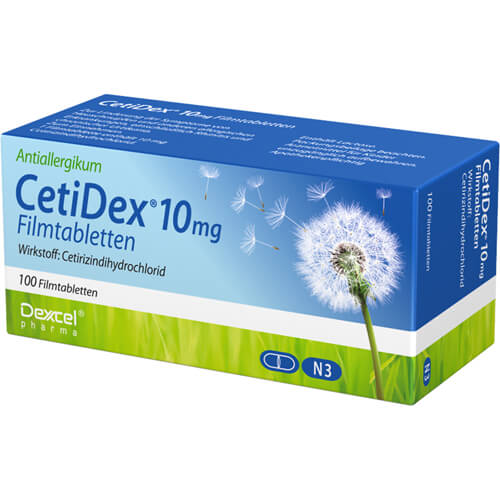 CETIDEX 10 mg Filmtabletten CETIDEX 10 mg Filmtabletten