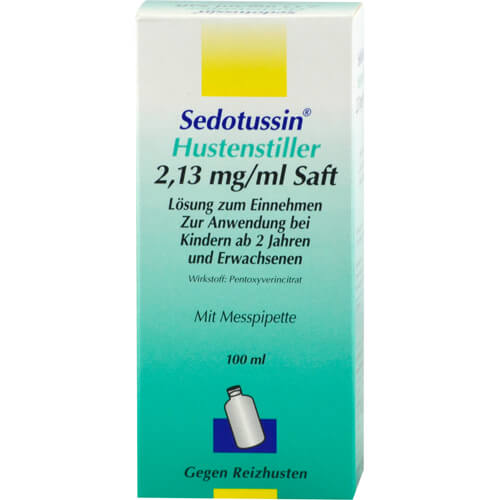 SEDOTUSSIN Hustenstiller Saft SEDOTUSSIN Hustenstiller Saft