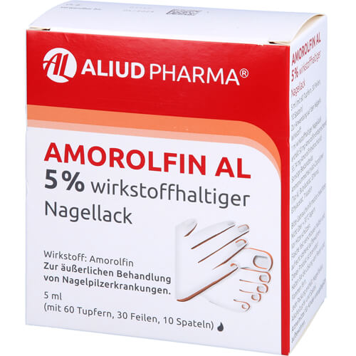Amorolfin AL 5% Nagellack bei Nagelpilz Amorolfin AL 5% Nagellack bei Nagelpilz