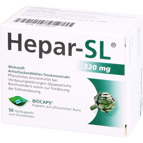 HEPAR-SL 320 mg Hartkapseln HEPAR-SL 320 mg Hartkapseln
