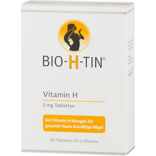 BIO-H-TIN Vitamin H 5 mg für 6 Monate Tabletten BIO-H-TIN Vitamin H 5 mg für 6 Monate Tabletten