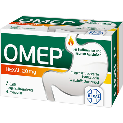 OMEP HEXAL 20 mg magensaftresistente Hartkapseln OMEP HEXAL 20 mg magensaftresistente Hartkapseln