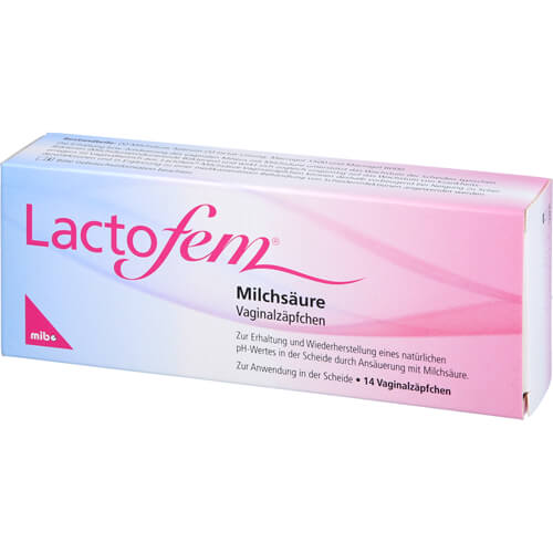 LACTOFEM Milchsäure Vaginalzäpfchen LACTOFEM Milchsäure Vaginalzäpfchen
