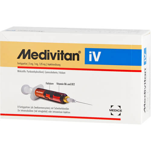 MEDIVITAN iV Injektionslösung in Zweikammerspritze MEDIVITAN iV Injektionslösung in Zweikammerspritze
