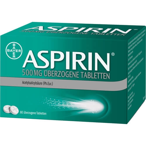 ASPIRIN 500 mg überzogene Tabletten ASPIRIN 500 mg überzogene Tabletten