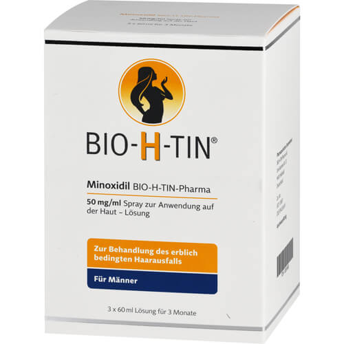 MINOXIDIL BIO-H-TIN Pharma 50 mg/ml Spray Lsg. MINOXIDIL BIO-H-TIN Pharma 50 mg/ml Spray Lsg.