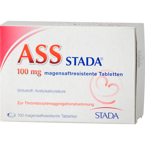 ASS STADA 100 mg magensaftresistente Tabletten ASS STADA 100 mg magensaftresistente Tabletten